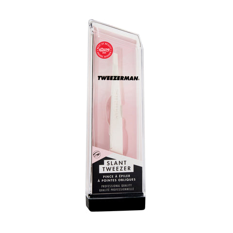 1230-PSLLT | Platinum Silver Slant Tweezer