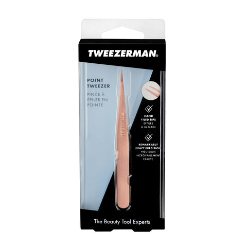 1240-RGR | Point Tweezer Rose Gold