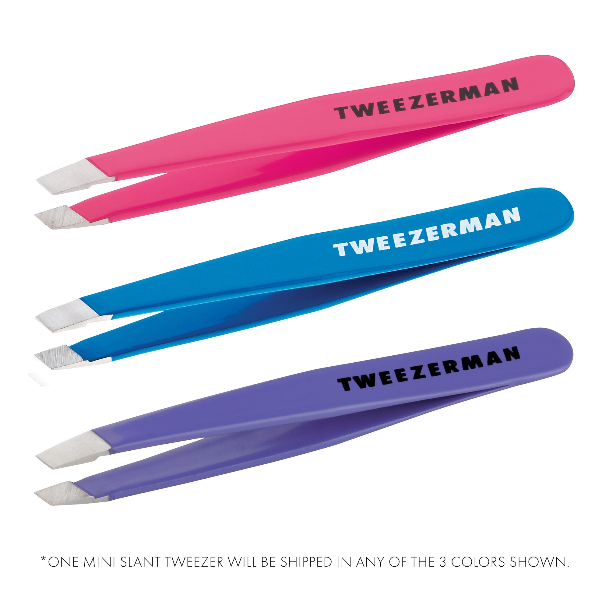 1248-CR | Mini Slant Assorted Colors: Neon Pink, Bahama Blue, Blooming Lilac