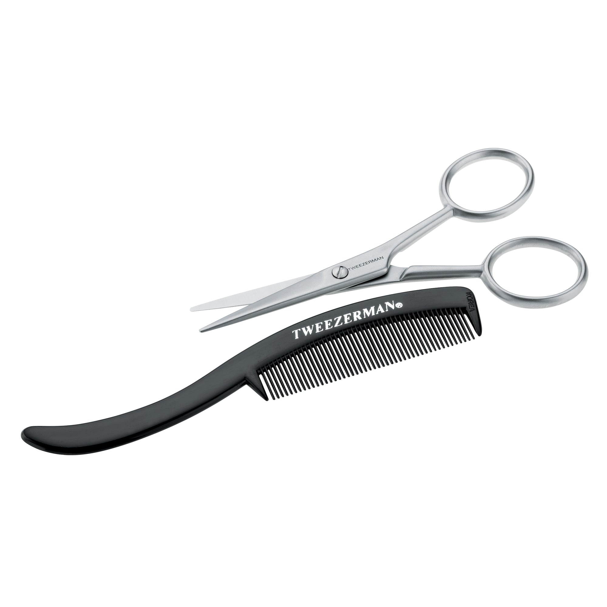72031-MG | Moustache Scissors &amp; Comb