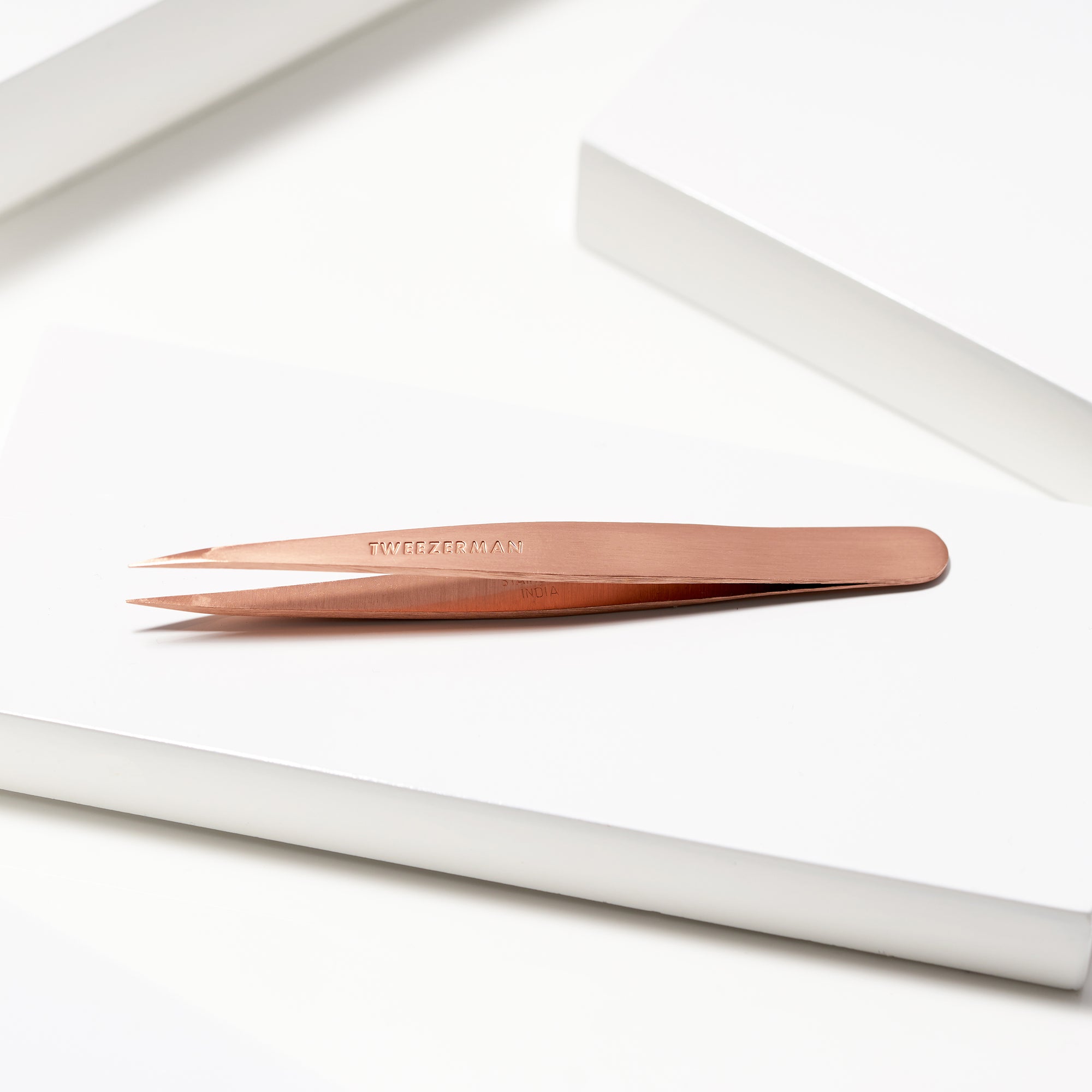 1240-RGR | Point Tweezer Rose Gold
