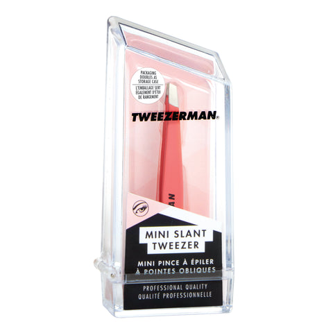 1248-PKLLT | Mini Slant Tweezer Geranium
