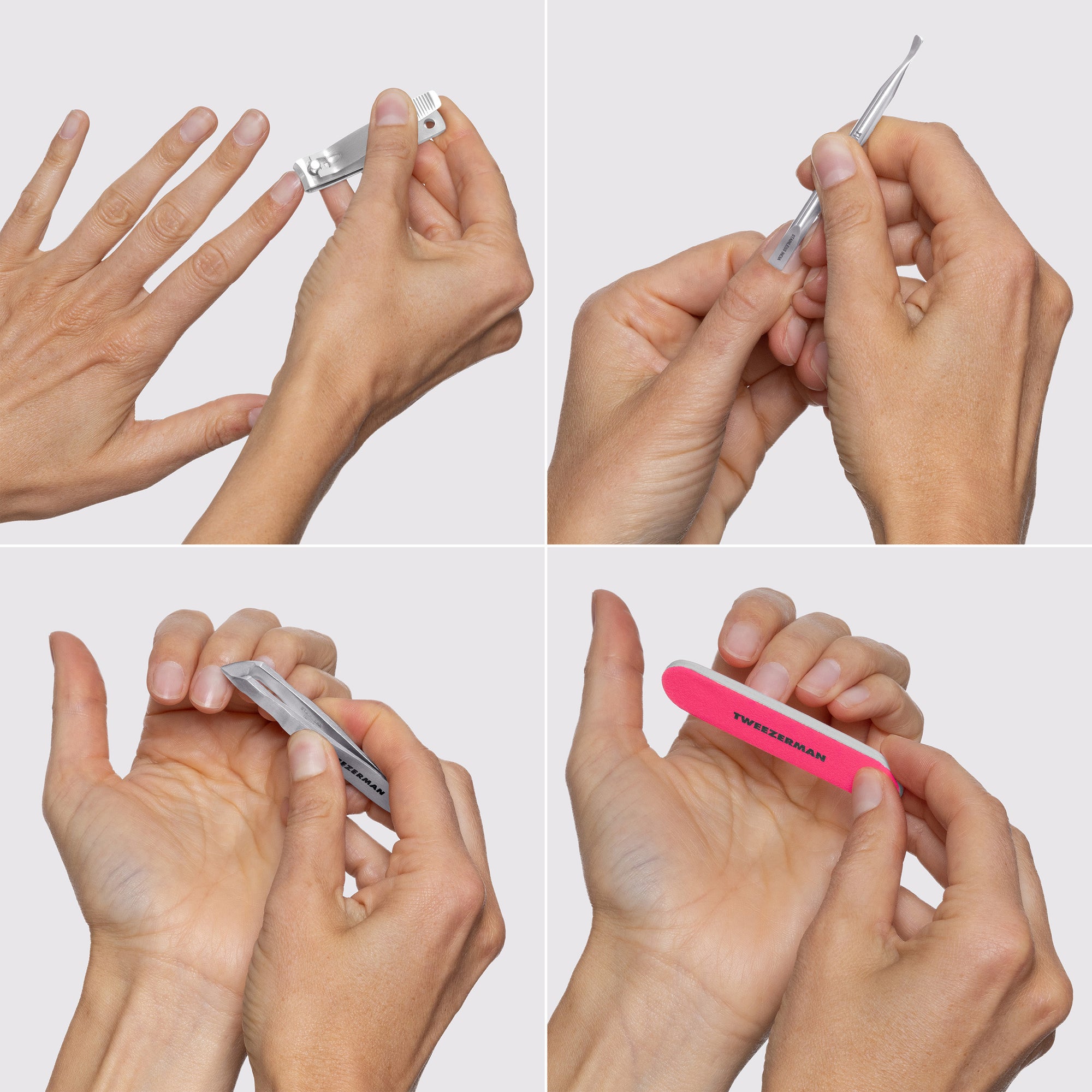 model using Mini Neon Nail Rescue Kit