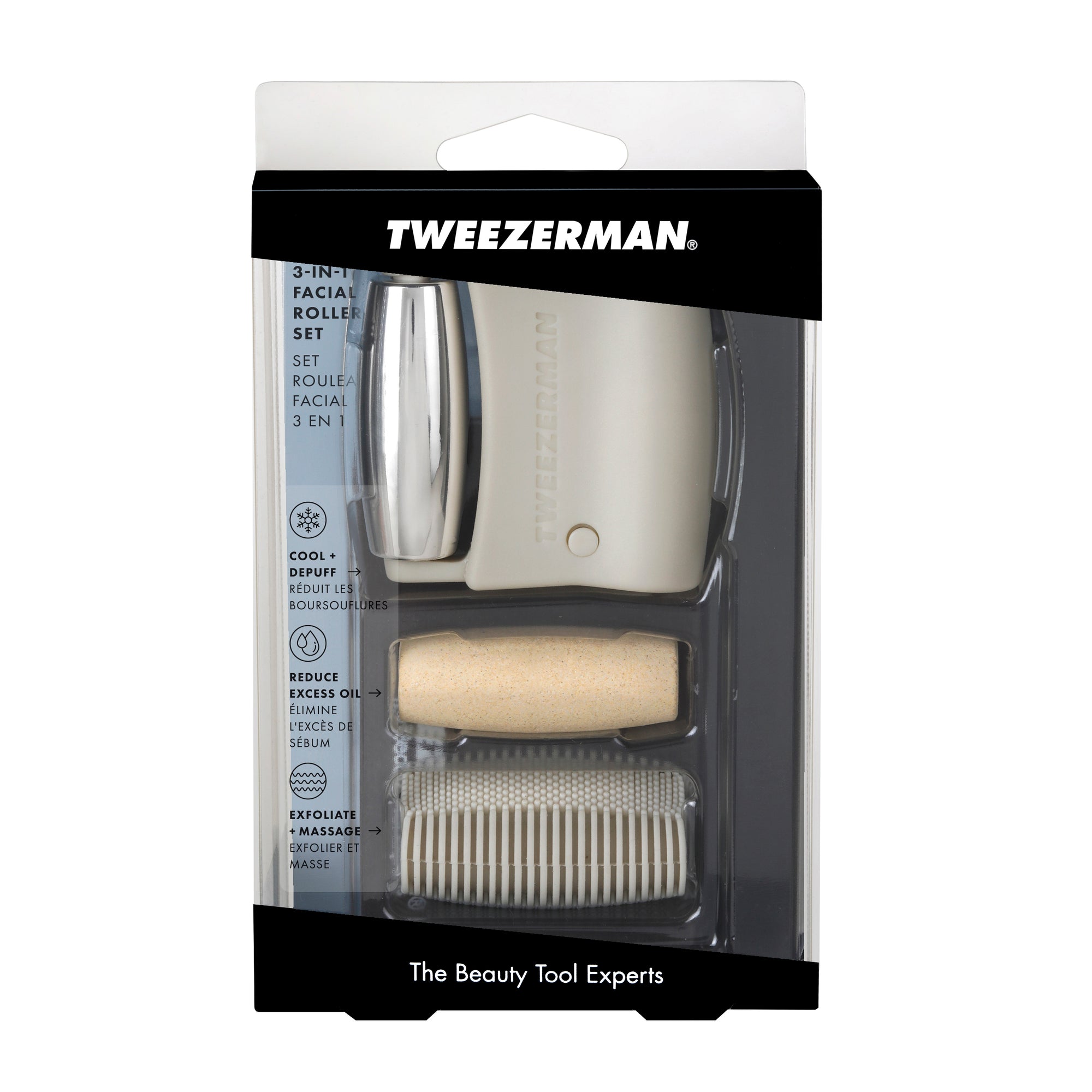 4326-R | 3-in-1 Facial Roller Set