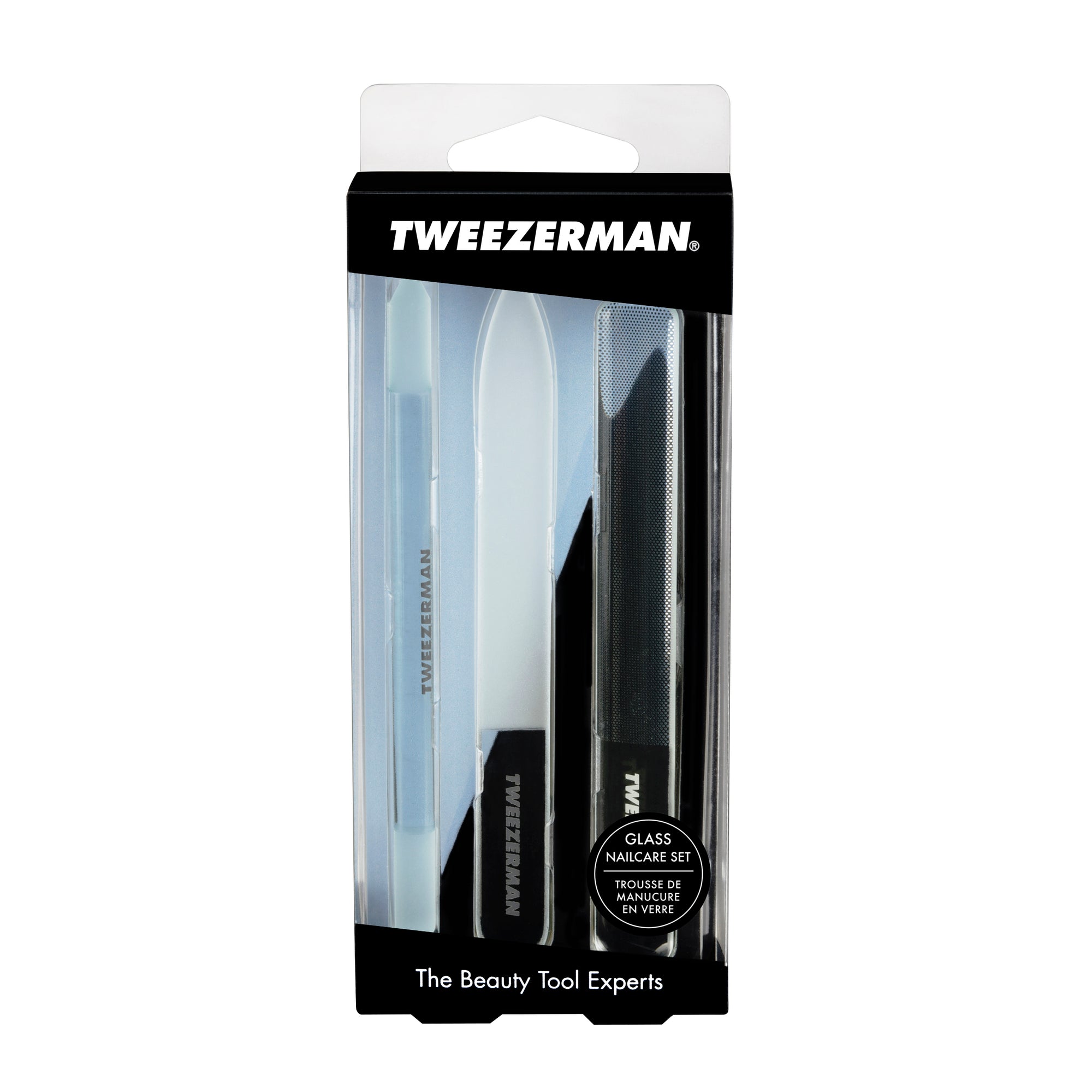 4026-R | Glass Nailcare Set