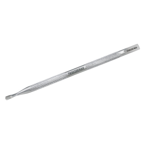 Dual Ended Stainless steel pushy and nail cleaner