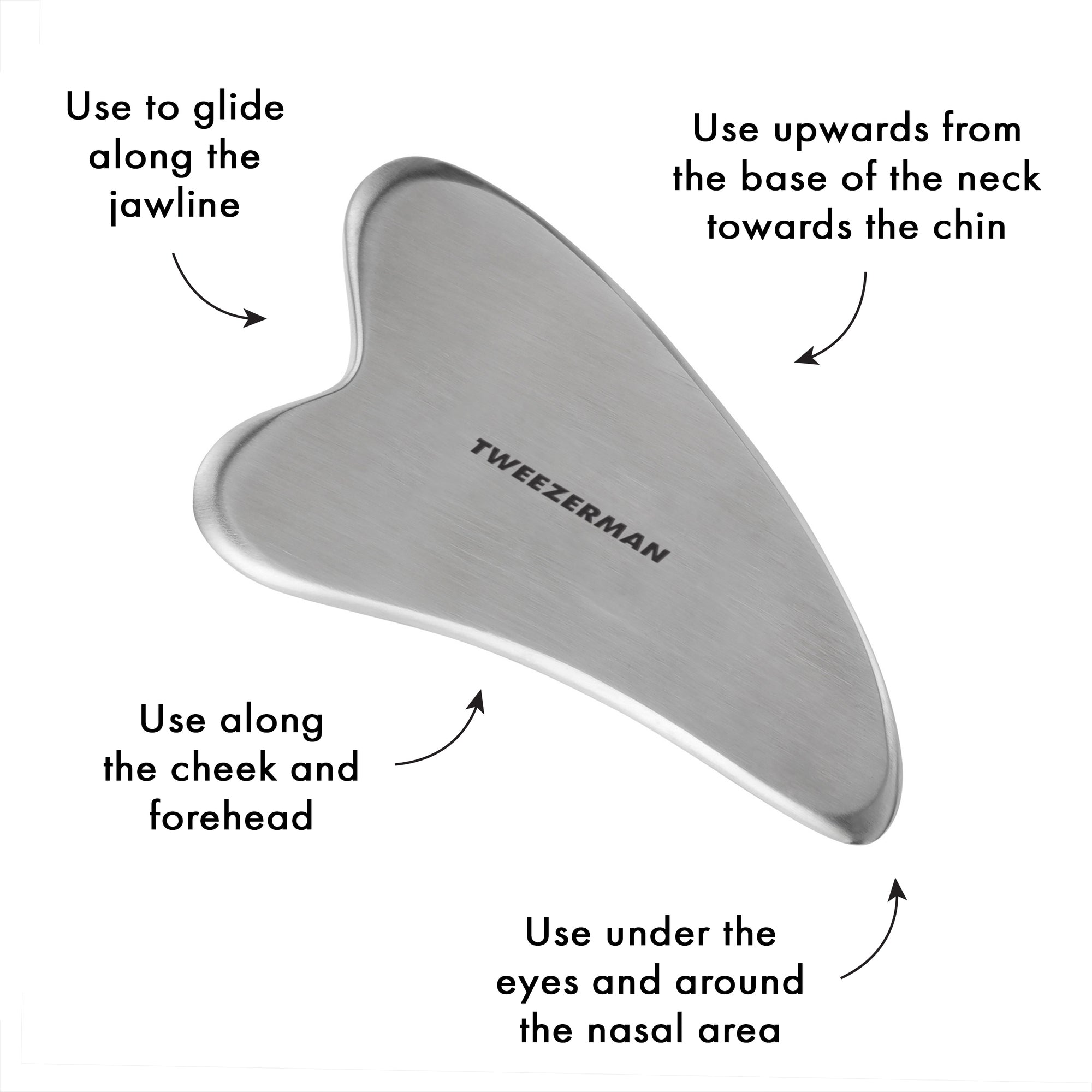 2756-R | Stainless Steel Gua Sha
