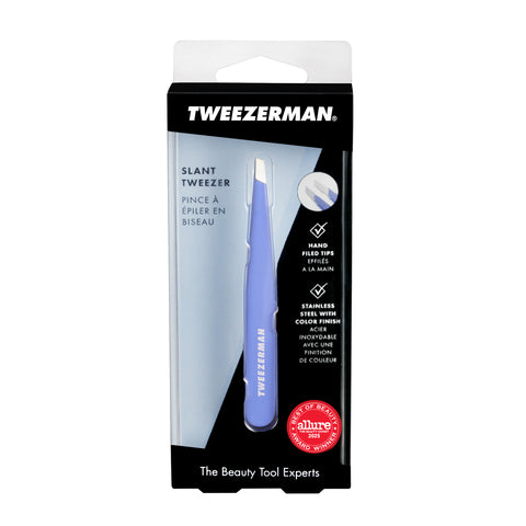 1230-BLR | Lapis Blue Slant Tweezer