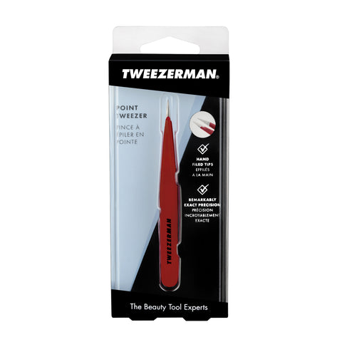 1241-RR | Point Tweezer Signature Red