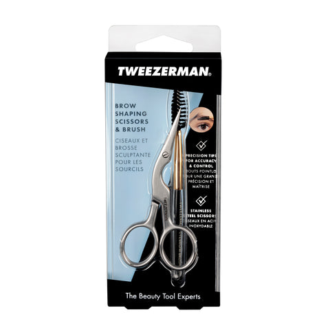 2914-R | Brow Scissors & Brush